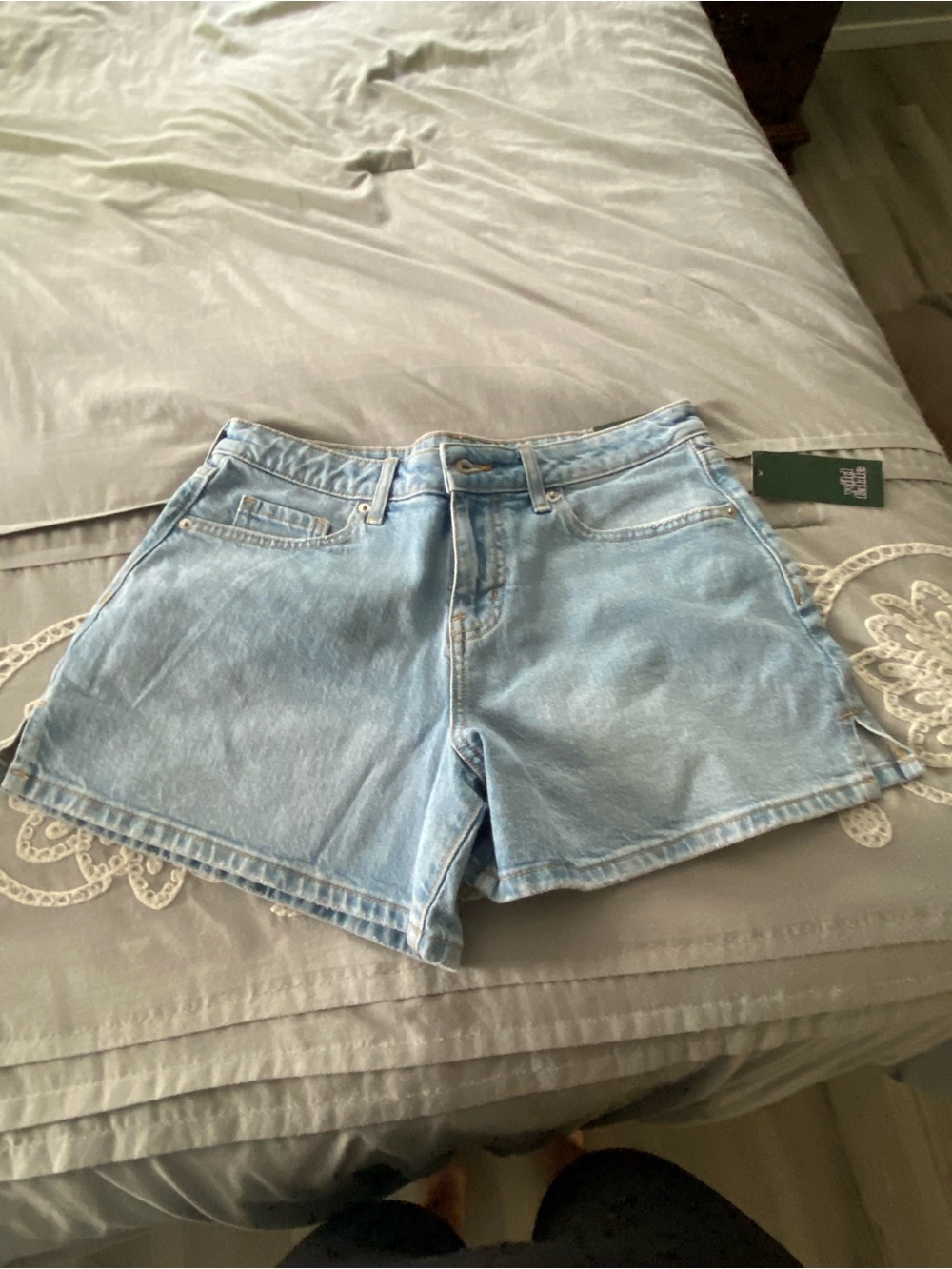 wild fable Light Blue Denim Shorts